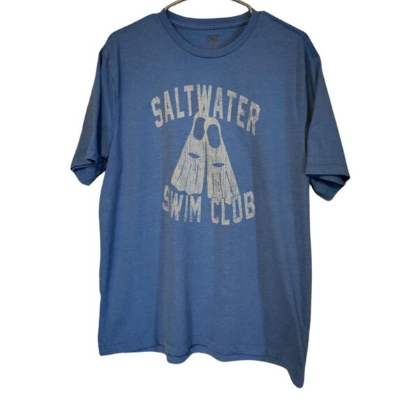 Izod Saltwater Swim Club T-Shirt - Picture 1 of 4